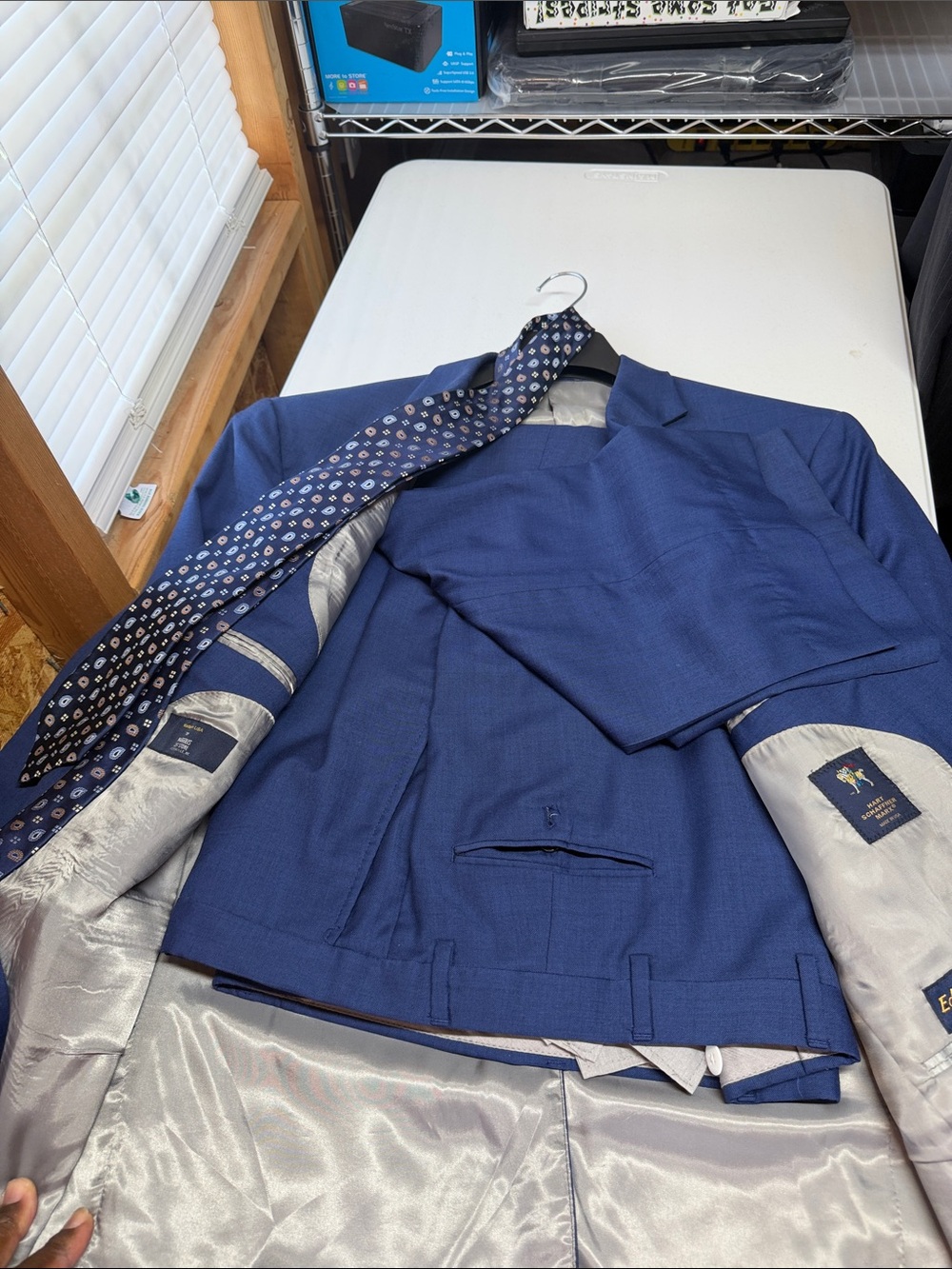 Margolis Hart Schaffner Marx Royal Blue Two-Button suit ( 50x48x37) - Picture 6 of 17